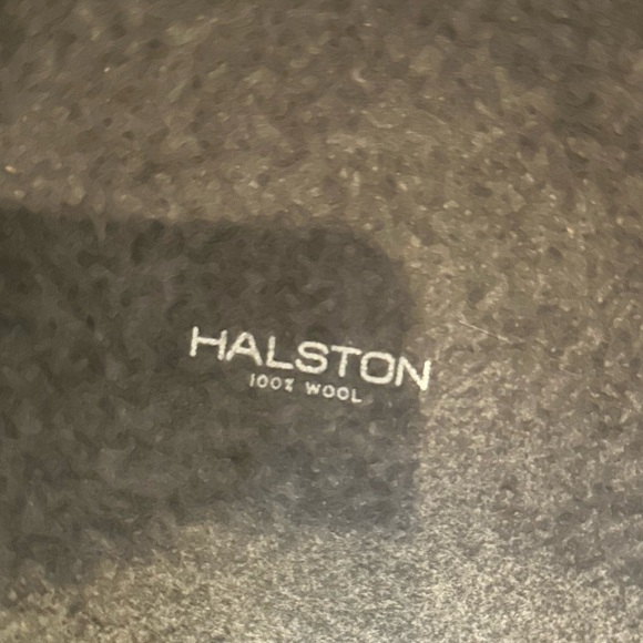 Vintage Halston Wool Feather Hat